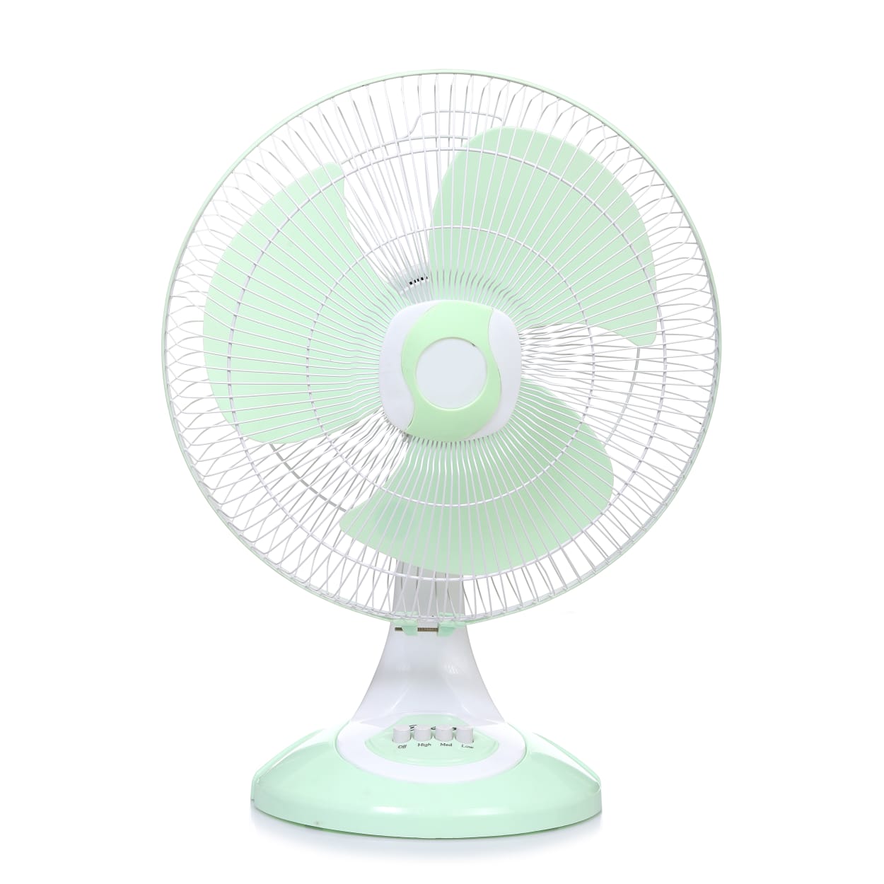 SPINKS 50 Watts 16" 400mm Table Fan 1300 RPM | 2 Years Warranty | Made in India | 180° Oscillation (White-Black)