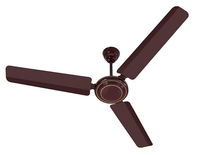 SPINKS VOLTOS SERIES-4 COPPER 1200 mm Ceiling Fan for Home | BEE Star Rated Energy Efficient Fan | Superior Air Delivery | HighSpeed | 5 Years Warranty | (Lustre Brown), Pack of 1